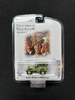 GREENLIGHT COLLECTIBLES LIMITED EDITION NORMAN ROCKWELL SERIES 5 1945 WILLYS MB JEEP