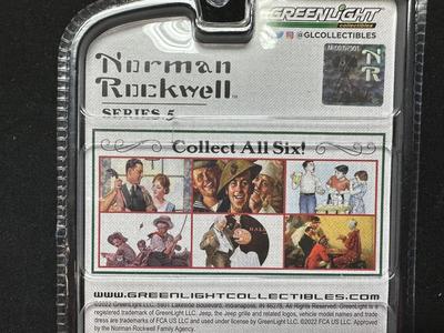 GREENLIGHT COLLECTIBLES LIMITED EDITION NORMAN ROCKWELL SERIES 5 1945 WILLYS MB JEEP