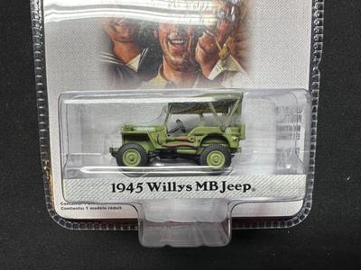 GREENLIGHT COLLECTIBLES LIMITED EDITION NORMAN ROCKWELL SERIES 5 1945 WILLYS MB JEEP