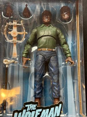 JADA UNIVERSAL MONSTERS "THE WOLF MAN" ACTION FIGURE