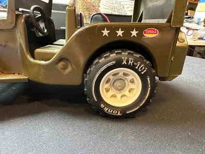 VINTAGE TONKA G-452-8 ARMY PICKUP TRUCK