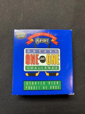HOCKEY 1 ON 1 CHALLENGE COLLECTIBLE CARD GAME
