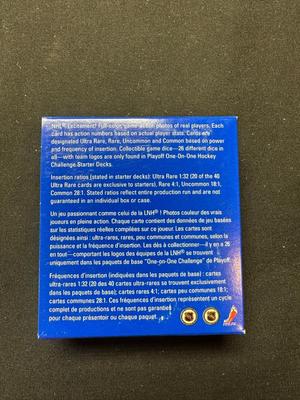 HOCKEY 1 ON 1 CHALLENGE COLLECTIBLE CARD GAME