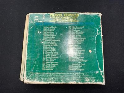 CLASSIC MAJOR LEAGUE BASEBALL BOARD GAME TRAVEL EDITION BLUE SERIES