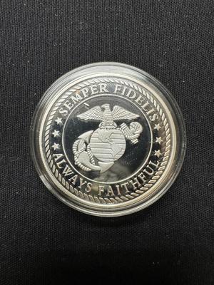 UNITED STATES MARINE CORPS PROOF COIN