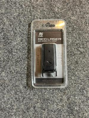 NCSTAR RED LASER WITH WEAVER STYLE MOUNT