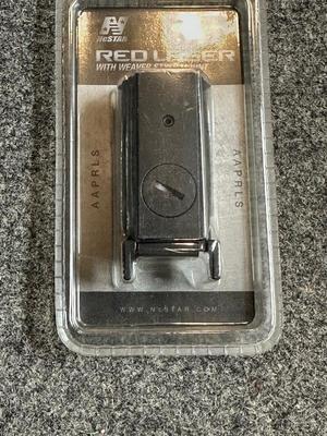 NCSTAR RED LASER WITH WEAVER STYLE MOUNT