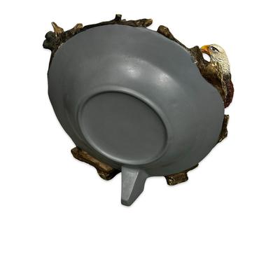 Sale Photo Thumbnail #506: Vintage 3D Eagle and Wolves Artwork Plate with Mountains
Approx. 8" in diameter