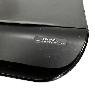 Sale Photo Thumbnail #526: HP Envy 4520 All in One  Printer- worked last time used; needs ink; cord included