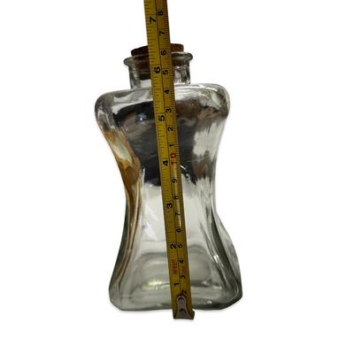 Sale Photo Thumbnail #542: Glass Recycled Pouring Bottle and Jar with Cork