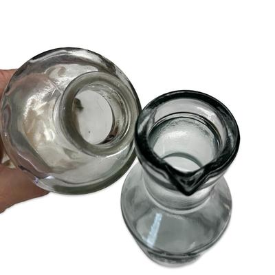 Sale Photo Thumbnail #545: Glass Recycled Pouring Bottle and Jar with Cork