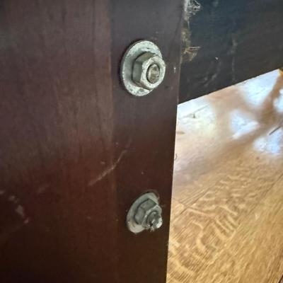 Two Twin Size Wooden Headboards (B3-BC)