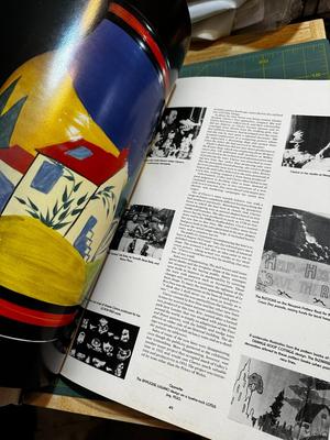 Sale Photo Thumbnail #578: 2 Oversized Art Paperback Books-Oil Painting and Pottery