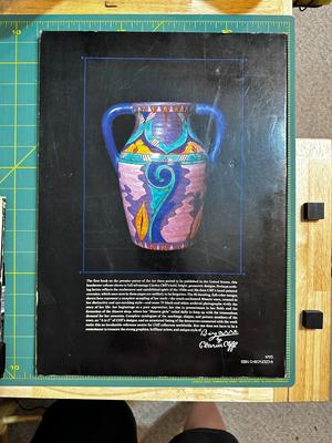 Sale Photo Thumbnail #577: 2 Oversized Art Paperback Books-Oil Painting and Pottery