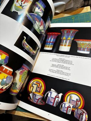 Sale Photo Thumbnail #579: 2 Oversized Art Paperback Books-Oil Painting and Pottery