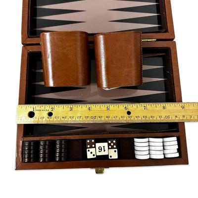 Sale Photo Thumbnail #600: Travel Backgammon Game in a Case