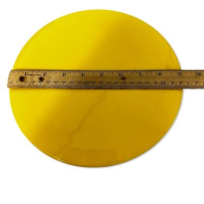 Sale Photo Thumbnail #618: Yellow Cake Stand & Small Ceramic Dish