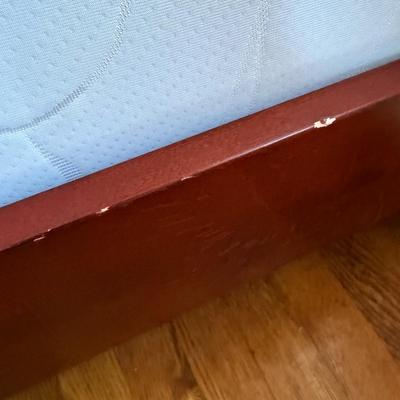 Twin Size Wooden Platform Bed by Fashion Bed Group (DR-HS)