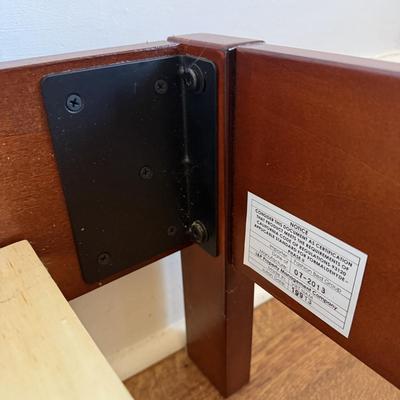 Twin Size Wooden Platform Bed by Fashion Bed Group (DR-HS)