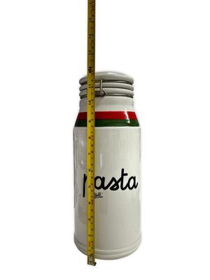 Sale Photo Thumbnail #657: Baldelli Italy Pasta Jar, excellent condition