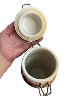 Sale Photo Thumbnail #660: Baldelli Italy Pasta Jar, excellent condition