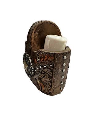 Sale Photo Thumbnail #664: Western Theme Salt & Pepper Shaker