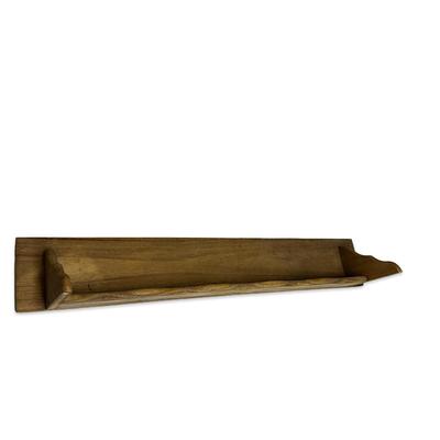 Sale Photo Thumbnail #681: Lightweight Wooden Wall Shelf #1  36" long, fair condition