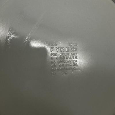 Sale Photo Thumbnail #722: White Pyrex Pie Plates