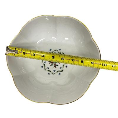 Sale Photo Thumbnail #728: Limoges France Scalloped Bowl, Ceralene, 9.5" Diameter