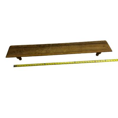 Sale Photo Thumbnail #736: Lightweight Wood Shelf 36" #2, fair condition