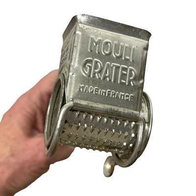 Sale Photo Thumbnail #757: Lot of 2 Vintage Kitchen Tools- Mouli Grater and Press