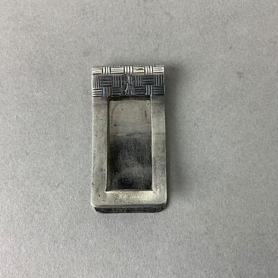 S673 Sterling Silver JOHN HARDY Woven Basket Money Clip
