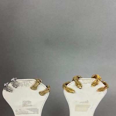 S827 Four Pairs of Christian Dior and St. John Clip Earrings