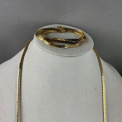 S838 Gold Tone and Lucite Alexis Bittar Jewelry Set and more