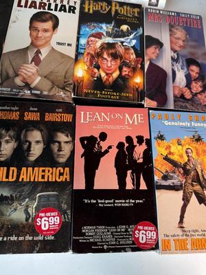 Sale Photo Thumbnail #173: 17 Titles include Monty Python, Forrest Gump, The Grinch, Snow White, Liar Liar, and many more.