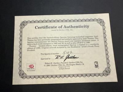 Isaiah Thomas Authentic Autograph