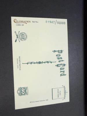 1989 Perez-Steele Celebration Complete Factory Set.