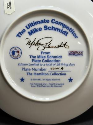 Mike Schmidt MVP Plate