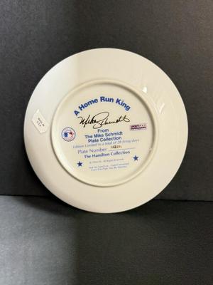 Mike Schmidt 548 Home Run King Plate