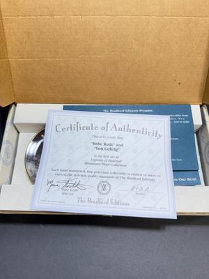 Babe Ruth & Lou Gehrig Plates