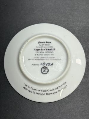 Jimmie Foxx & Walter Johnson Plates