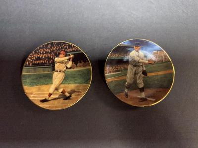 Jimmie Foxx & Walter Johnson Plates