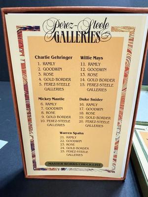 Limited Edition Post Card Sets by Perez Steele