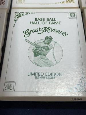 Perez Steele Hall of Fame Great Moments complete sets 1-9