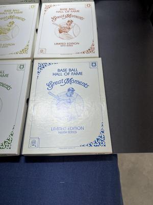 Perez Steele Hall of Fame Great Moments complete sets 1-9