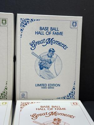 Perez Steele Hall of Fame Great Moments complete sets 1-9