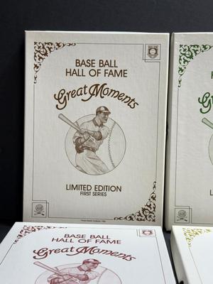 Perez Steele Hall of Fame Great Moments complete sets 1-9