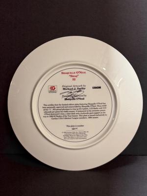 Shaquille O’Neill Plate Limited Edition