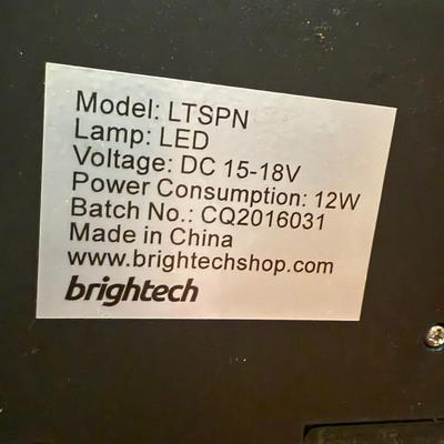 Rolling Adjustable Laptop Desk with Brightech LED Reading Light (D-MG)