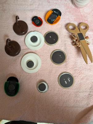 Nice group of Kitchen items including vintage spoon rest.